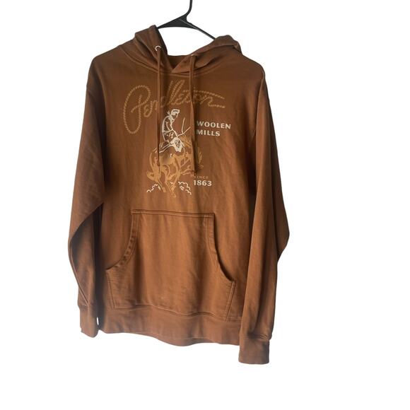Pendleton Women's Size Small Brown Tan Western Horse Cowboy Sweater - Picture 3 of 8